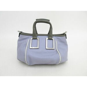 Chloe Bag Lavender Leather Ethel Handbag